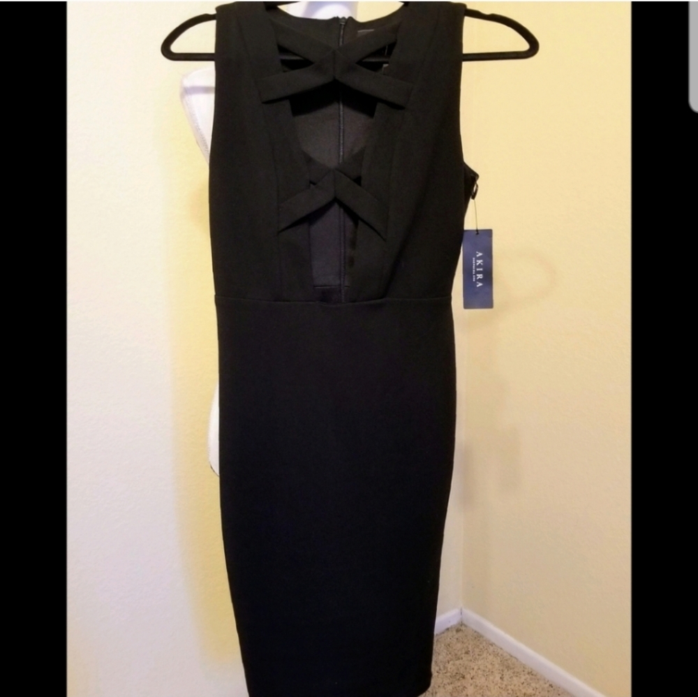 ALYA Black CUT Out  Dress